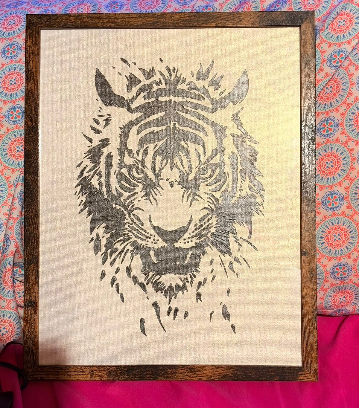 Tiger Face Painting
